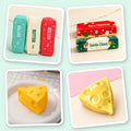 Butter & Cheese Squishy Set of 4