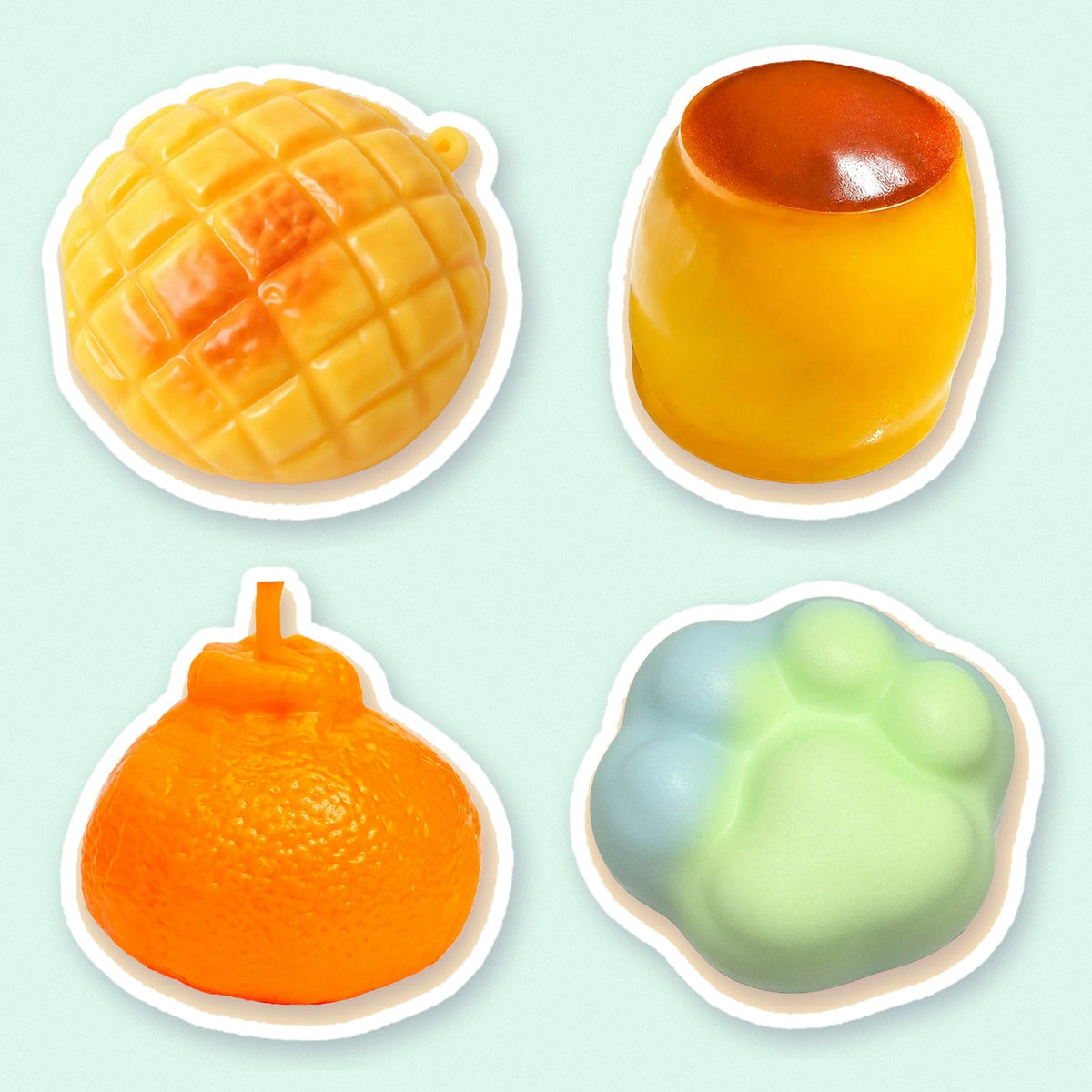 Crunchy Treats Squishy Set of 4