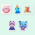 Slow Rising Animal Squishy Set of 5