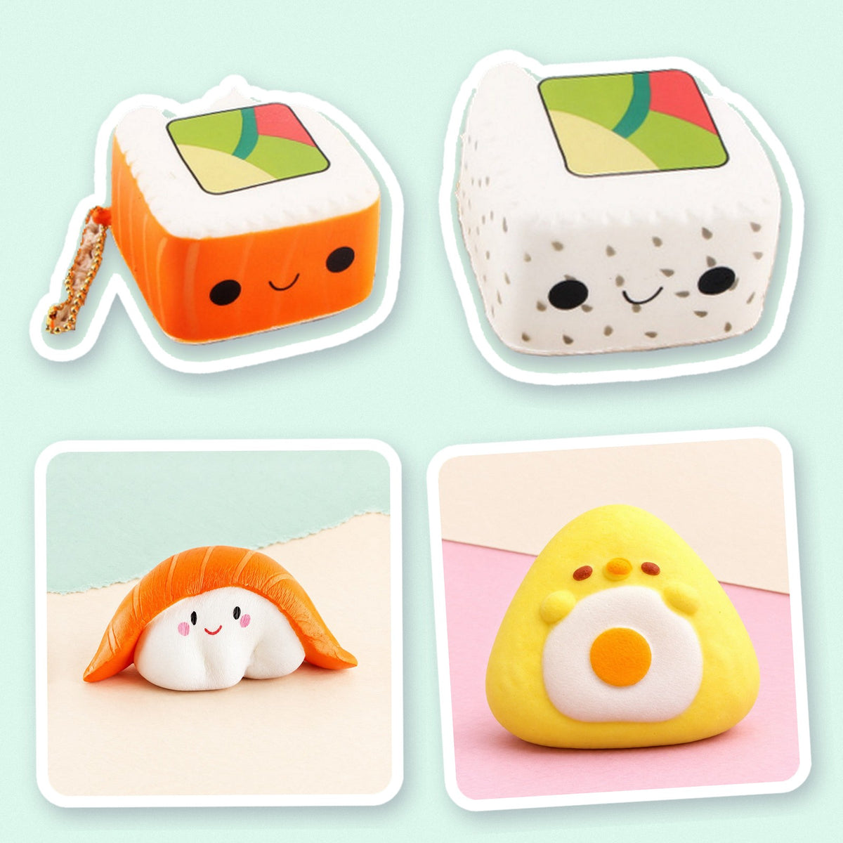 Sushi Squishy Set of 4