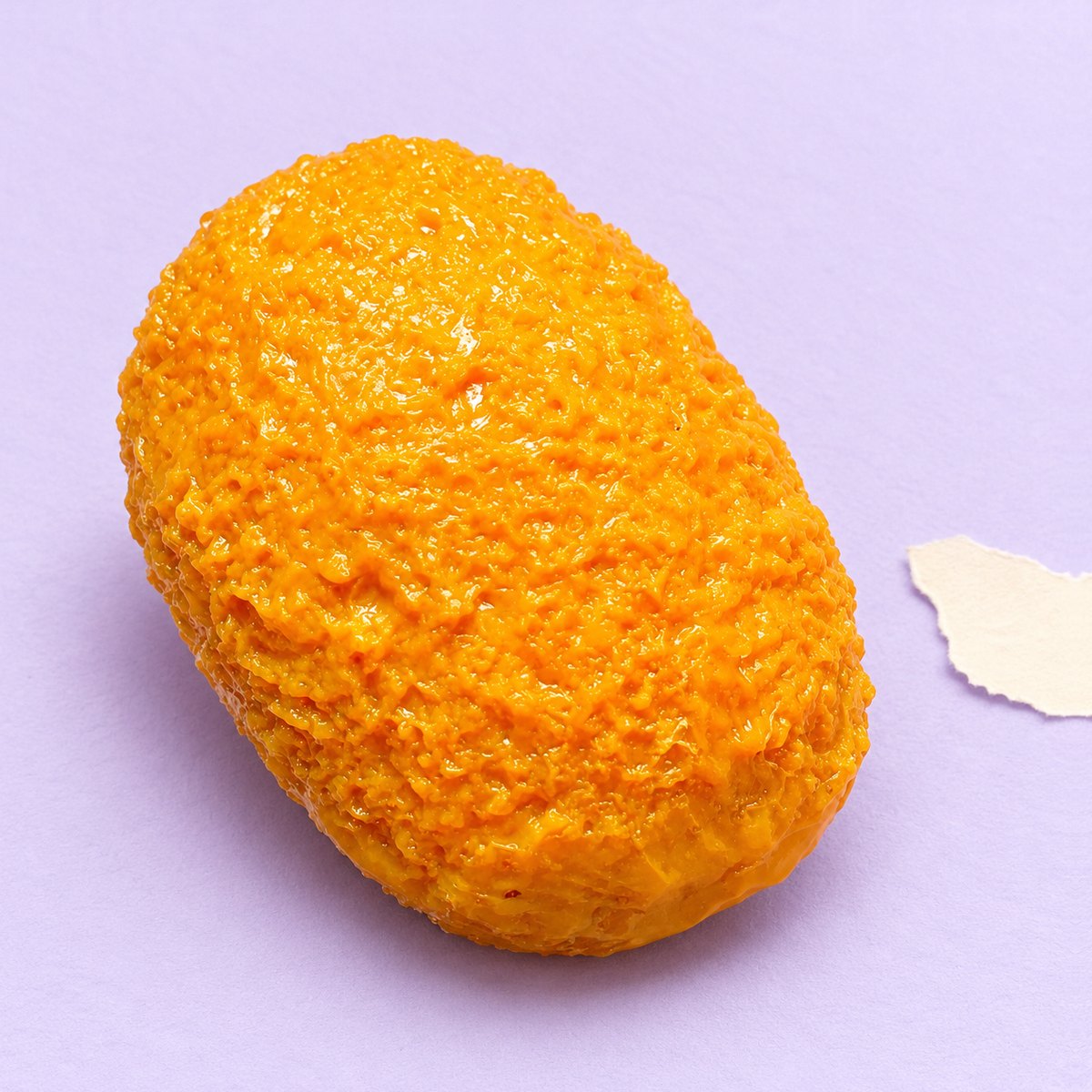Squishy croquete crunchy feito à mão, estilo taba