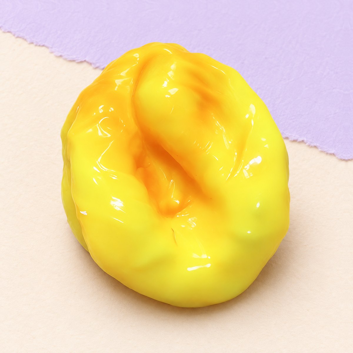Squishy filhó crunchy, massa frita feita à mão