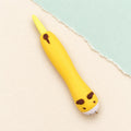 Squishy kuglepen slow rising gelpen med dyr (Kalv), produktbillede på pastelpapir