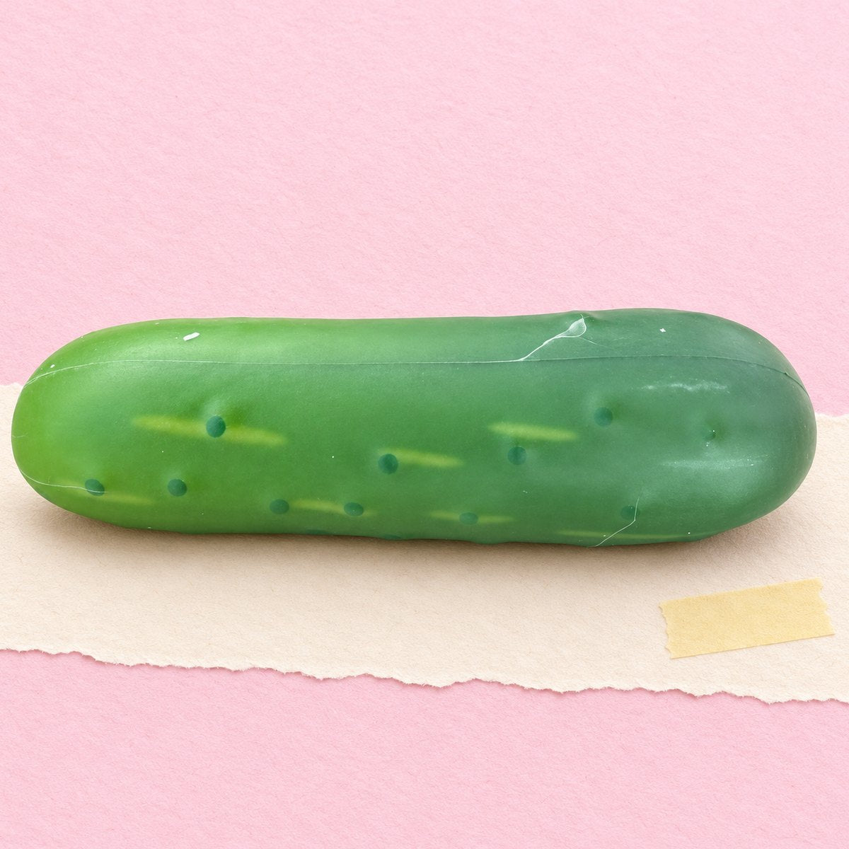 Squishy pepino, legume estaladiço de PU