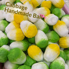 Crunchy Cabbage Squishy, Handmade
