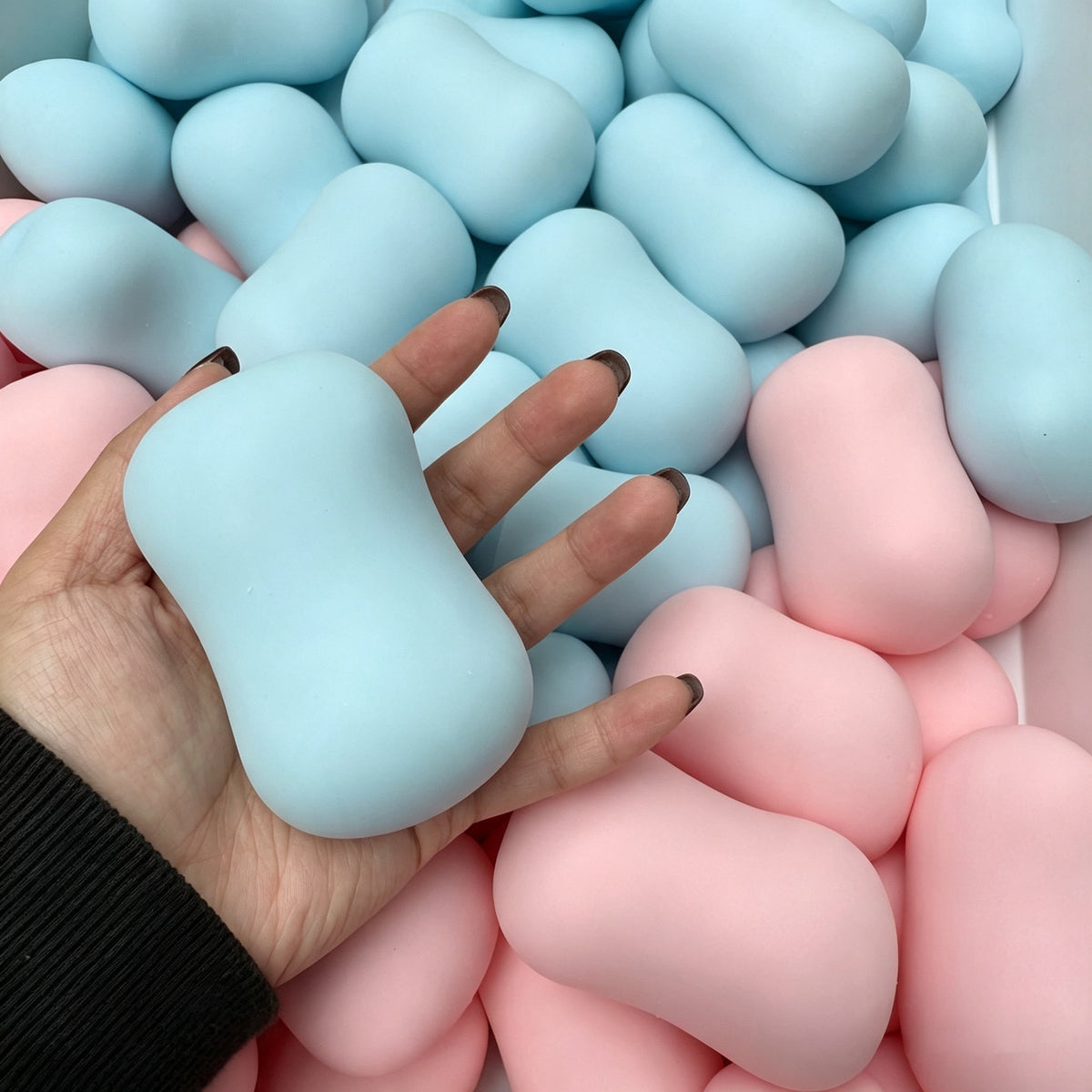 Squishy crunchy sabonete, feito à mão, squishy taba