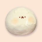 Taba Squishy Hamster Daifuku, Extra Soft (White)